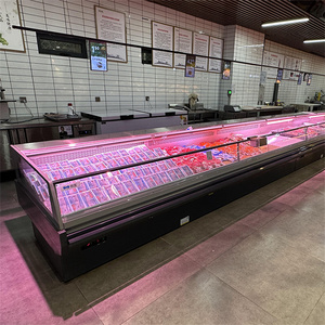 Thịt thương mại Deli Máy làm lạnh thực phẩm tủ đông phục vụ trên tủ lạnh hiển thị - Product Image 4