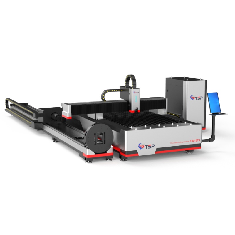 High Precision Cnc Raycus 3kw 6kw 8kw Laser Metal Cutting Machinery 3050*1530mm / Cnc Laser Cutting Machine with Pipe and Tube
