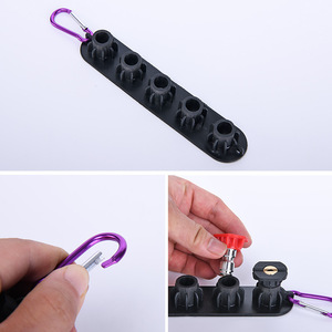 Làm Sạch Bộ Phận Thiết Bị Quạt Phẳng Nước Sương Mù Brass 5 Màu 4000psi Áp Lực Má<span class=keywords><strong>y</strong></span> Giặt Phun Vòi Phun Mẹo Với Chủ - Product Image 5