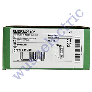 BMXP3420102 CPU módulo processador max 1024 discreto 256 analógico IO IP20, em estoque melhor preço