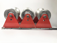 Meilleures ventes de guides de pose de câbles Heavy Duty Triple Wheels Straight Line Bridge Type Cable Roller