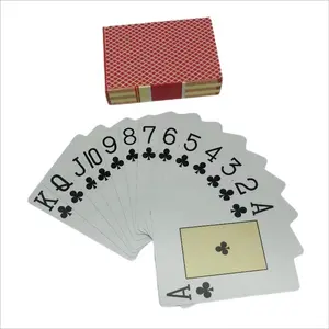 Boa venda de cartas mágicas autênticas de plástico pvc pôquer cartas para jogar baralho