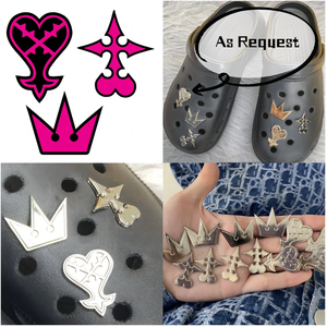 Sepatu perak pita logam akrilik kustom grosir desainer populer Aksesori mewah dekorasi produsen untuk Sepatu Wanita - Product Image 4