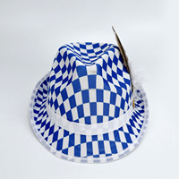 Chapeau Jazz à Bord Courbé HLC Style Bavarois Allemand pour Oktoberfest, Fête de la Bière, Carnaval, Casquette Alpiniste, Décoration de Costume de Fête - Vente en Gros Usine