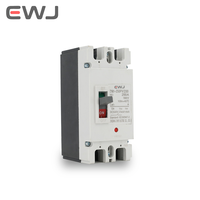 EWJ-PV100A 125A 160A 250A 400A 630A 800A 1000A 1250A 2P 3P 4P DC 500V 750V 1000V disjoncteur à boîtier moulé DC 1000v MCCB