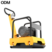 Compacteur à plaque vibrante électrique fiable de 4 kW pour entrepôts, routes et sols, personnalisable ODM