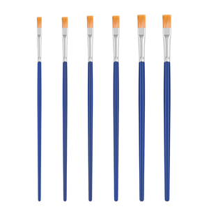 Nhà Máy Trực Tiếp Trẻ em' Tổng Hợp Sơn Dầu Bàn Chải Thiết Lập Nhựa Xử Lý Nylon Acrylic Sơn Bàn Chải Cho Trẻ Nghệ Sĩ - Product Image 1