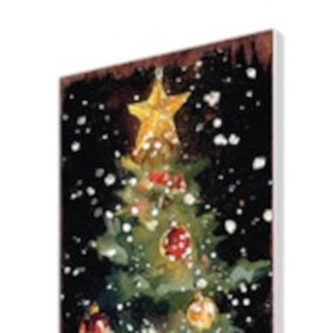 HMS classico natale Santa clausola da giardino paletto 42 \ "in legno massello nero rosso verde formato personalizzabile per uso stagione invernale a casa - Product Image 4