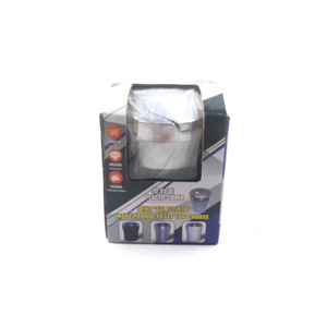 Creative Car Ashtray Flip Design With Lamp Plastic Portable For Vehicle <b>Interior</b> <b>Accessory</b> 9.3x7.3 Cm - Product Image 2