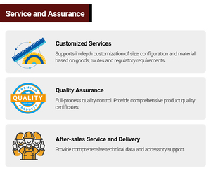 Semirremolque <span class=keywords><strong>de</strong></span> Carga Pesada con Barandas Laterales <span class=keywords><strong>de</strong></span> Acero para Camiones, 3 Ejes, 40 pies, 12 m, 50 Toneladas - Product Image 4