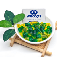 Capsules vides en cellulose végétale HPMC de qualité pharmaceutique avec impression personnalisée Wecaps, taux de remplissage élevé de 99,90%