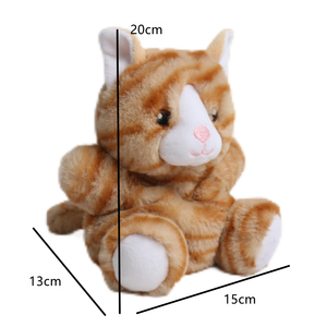 Cuentas recicladas Juguetes de animales de peluche Juguetes de peluche para mascotas Lindo gato y perro Peluche - Product Image 2