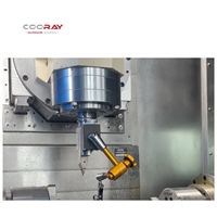 Machine de fraisage verticale multi-tâches COORAY CR-MT 4 axes 4 broches de moyenne capacité avec commande Fanuc CNC