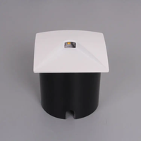 Lampes murales encastrées LED modernes en aluminium 3W, étanches, blanc chaud, IP54, CRI80, à intensité variable pour les escaliers