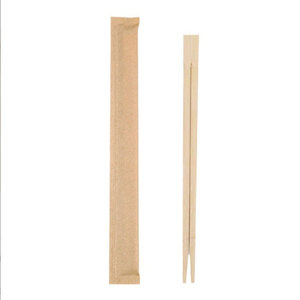 Bamboo Twin <strong>Chopstick</strong> With Paper Package <strong>Disposable</strong> <strong>Chopsticks</strong> logo Grade Bamboo <strong>Chopsticks</strong> Brown - Product Image 5