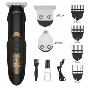 Cortadora de pelo eléctrica Liaboe, cuchilla de acero inoxidable de 1,5-9mm, recortadora de pelo profesional con batería recargable para uso doméstico - Product Image 1