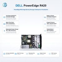 Server Rak Dell PowerEdge R420 1U 2-Socket Intel Xeon E5-2400 V2 12 DIMM DDR3 1600