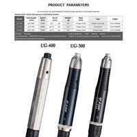 Kit d'outils pneumatiques industriels Besdia UG-300/400/500, meuleuses pneumatiques à grande vitesse, gravure, polissage de métaux/alliages, 60 000 tr/min, OEM