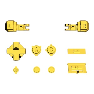 Juego de Botones L-R-A-B D-Pad Premium para Consola Gameboy Advance SP, Actualización para GBA SP con Kit Completo de Botones de Repuesto - Product Image 2