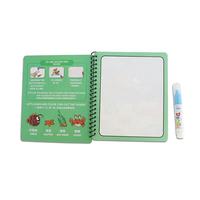 Personnaliser en vrac dessin jouets livre de coloriage de l'eau livre aqua réutilisable avec stylo à eau magique