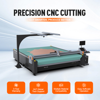 Máquina de Corte de Cuero PU para Calzado con Cámara de Identificación y Cuchilla Oscilante de Alta Precisión Digital AOL CNC