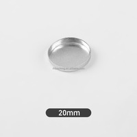 Private Label Leere magnetische Kosmetik pfannen-58mm Edelstahl Make-up Pfannen Großhandel
