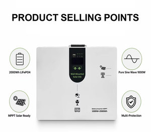 Sistema de Almacenamiento de Energía Solar Todo en Uno de 2000W+4000Wh para el Hogar, Batería de Litio LiFePO4 - Product Image 4