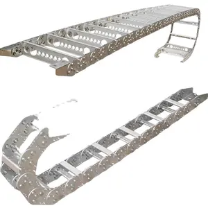 DONGJUNJX TL 95 Steel Cable Carrier Drag Chain with Supporting Board