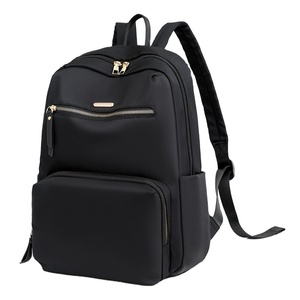 Sac à dos Oxford zippé pour femme 2026, grande capacité, pour ordinateur portable, <span class=keywords><strong>voyage</strong></span>, étudiant, couleur unie - Product Image 1