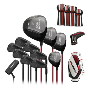 Special Luxurious 13 Pcs Gold Plating Equipment Complete Set Golf Clubs With 4 Wood <strong>8</strong> <strong>Iron</strong> 1Putter - Product Image 6