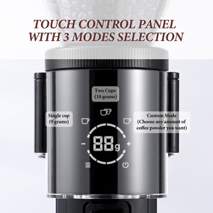 57 Adjustable Settings Commercial Coffee Grinder 51/58mm Espresso Portaflter <strong>Holder</strong> <strong>Burr</strong> Coffee Grinder Electric - Product Image 3