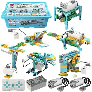 CB01 bilim ve eğitim DIY programlama Robot bina çocuklar için blok oyuncaklar Set