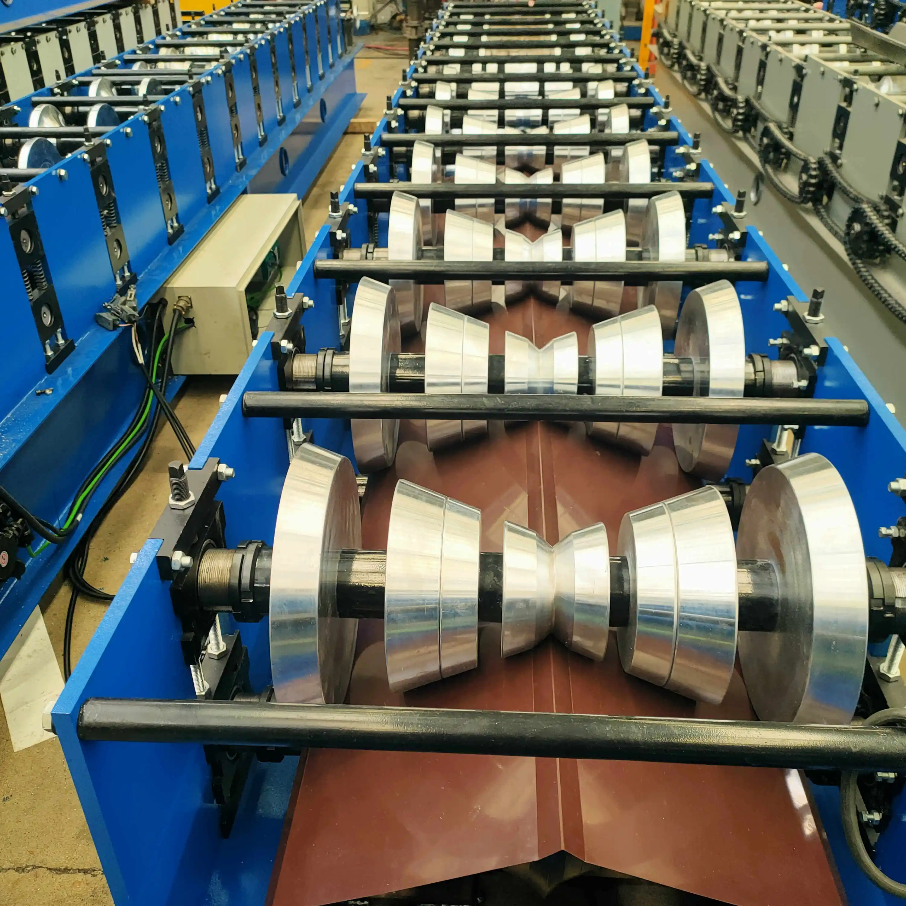 Wand paneel Press ziegel TR4 ibr Dachziegel machen Maschine China Produktions linie