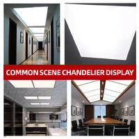 Panneau lumineux acrylique en plastique de PC de feuille de film de diffuseur de polycarbonate pour le signage de Lightboxes de LED