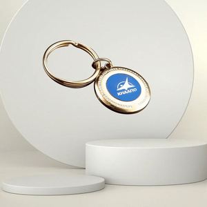 Wholesale Custom Logo <b>Metal</b> <b>Letter</b> Keychains Modern Hard Enamel Alloy Keychain - Product Image 4