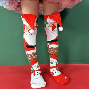 कार्टून क्रिसमस व्यक्तित्व टोपी घुटने घुटने के बच्चों को तीन आयामी राजकुमारी रचनात्मक व्यक्तित्व जन्मदिन - Product Image 5