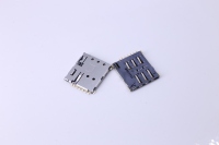 Lecteur de carte SIM NANO Molex 6 broches 1,37H, connecteurs Hirose de remplacement pour montre connectée avec broche CD, en acier inoxydable, courant 3A