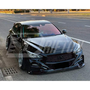 Parachoques Delantero de Fibra de Carbono Estilo Impul 537S para Infiniti Q50 2013-2024 - Product Image 4