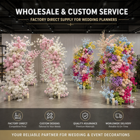 Kit floral artificiel multicolore et rêveur pour arche de jardin, idéal pour toile de fond de mariage, rideau, décoration de fenêtre, cérémonie et ornement de fête