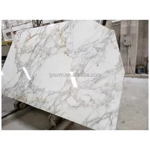 White Calacatta Gold Marble Tile And Calacatta Gold Marble Slab