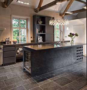 SH đá tự nhiên đá đánh bóng glossy <span class=keywords><strong>Bluestone</strong></span> màu xanh đá vôi sàn đá cẩm thạch tường gạch ốp cho kỹ thuật đá vôi - Product Image 3