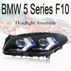 <span class=keywords><strong>Venta</strong></span> de Fábrica: Nuevo Conjunto de Faros Delanteros Modificados con LED DRL y Lente de Doble Haz Bi-Xenón para BMW Serie 5 F10, Años 2011-2017 - Product Image 1