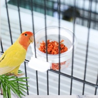 Gamelle séparée pour aliments souples pour oiseaux, mangeoire pour canaris, pinsons et perroquets, boîte d'alimentation pour oiseaux