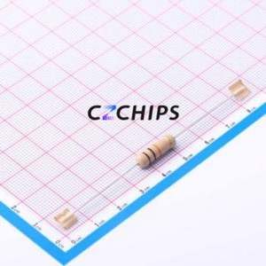 Résistance traversante CR2W-10K 5%-9T73, composant traversant (THT), film carbone D5xL15mm 10kOhm 5% 500V - Product Image 1