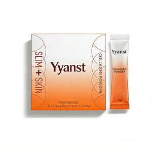 Poudre de collagène de haute qualité à marque privée avec MCT et acide hyaluronique pour raffermir la peau et réduire les rides - Product Image 1