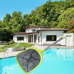 Filet d'écumoire de piscine à mailles super fines écumoire de feuilles vertes bon prix à vendre filet d'écumoire de piscine à mailles fines - Product Image 3