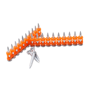 Clous en acier pour béton à tige lisse, collés en bande, pour cloueurs pneumatiques Ramset, Toua, Nailtask, <span class=keywords><strong>Spit</strong></span>, Pulsa - Product Image 3