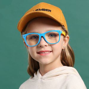 Gafas de Computadora Transparentes para Niños con Logotipo Personalizado de Moda, Gafas Transparentes para Juegos, Gafas Anti Luz Azul para Niños - Product Image 1