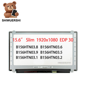 Écran LCD TFT pour ordinateur portable, 15,6 pouces, EDP 30 broches, fin, modèle B156HTN03.8 3.6 3.9 3.5 3.1 3.2, neuf et original, en promotion - Product Image 1