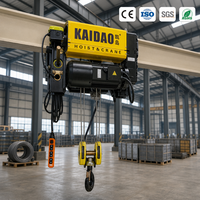 Palans électriques de type européen à câble métallique de 10 tonnes avec chariot motorisé, palan de levage mobile pour grue à poutre simple d'usine
